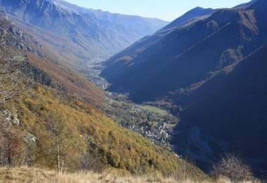 Vista della valle